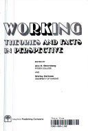 Women working : theories and facts in perspective /