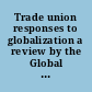 Trade union responses to globalization a review by the Global Union Research Network /