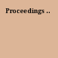 Proceedings ..