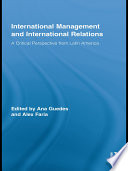 International management and international relations a critical perspective from Latin America /