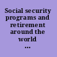 Social security programs and retirement around the world micro-estimation /