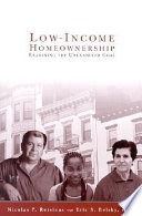 Low-income homeownership examining the unexamined goal /