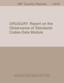 Uruguay : report on the observance of standards and codes-data module /