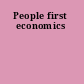 People first economics