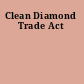 Clean Diamond Trade Act