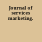 Journal of services marketing.