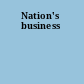 Nation's business