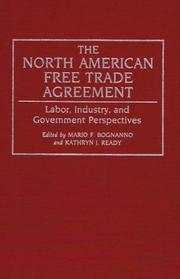 The North American Free Trade Agreement : labor, industry, and government perspectives /