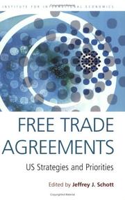 Free trade agreements : US strategies and priorities /