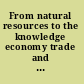 From natural resources to the knowledge economy trade and job quality /