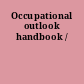 Occupational outlook handbook /