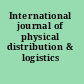 International journal of physical distribution & logistics management.