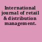 International journal of retail & distribution management.