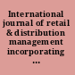 International journal of retail & distribution management incorporating retail insights.