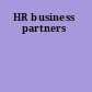 HR business partners