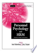 Personnel psychology and human resource management : a reader for students and practitioners /