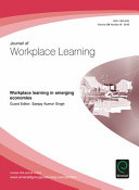 Workplace learning in emerging economies /
