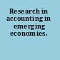 Research in accounting in emerging economies.