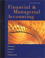 Financial & managerial accounting /