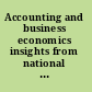 Accounting and business economics insights from national traditions /