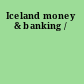Iceland money & banking /
