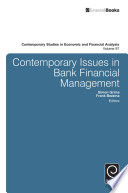 Contemporary issues in bank financial management /