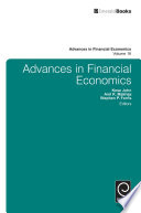 Advances in financial economics /