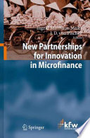 New partnerships for innovation in microfinance /