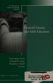 Financial literacy and adult education /