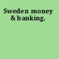 Sweden money & banking.