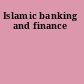 Islamic banking and finance