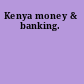 Kenya money & banking.