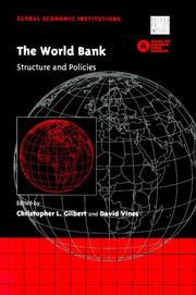 The World Bank : structure and policies /