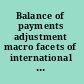 Balance of payments adjustment macro facets of international finance revisited /