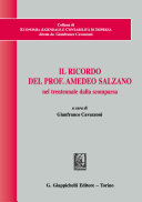 Il ricordo del Prof. Amedeo Salzano nel trentennale dalla scomparsa /