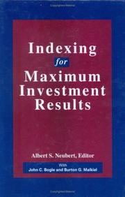 Indexing for maximum investment results /