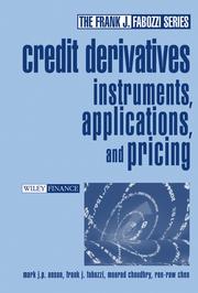 Credit derivatives : instruments, applications and pricing /