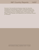 Romania : first and second reviews under the stand-by arrangement and request for waiver of nonobservance of a performance criterion, modification of program conditionality, and rephasing of the availability dates of purchases, staff report, press release, and statement by the executive director for Romania /