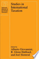 Studies in international taxation