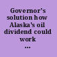 Governor's solution how Alaska's oil dividend could work in Iraq and other oil-rich countries /