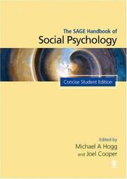 The SAGE handbook of social psychology /