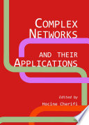 Complex networks and their applications /