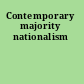Contemporary majority nationalism