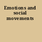 Emotions and social movements
