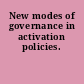 New modes of governance in activation policies.