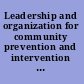 Leadership and organization for community prevention and intervention in Venezuela