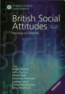 British social attitudes the 17th report : focusing on diversity /