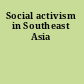 Social activism in Southeast Asia