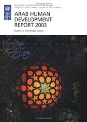 The Arab human development report 2003 : building a knowledge society.