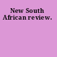 New South African review.